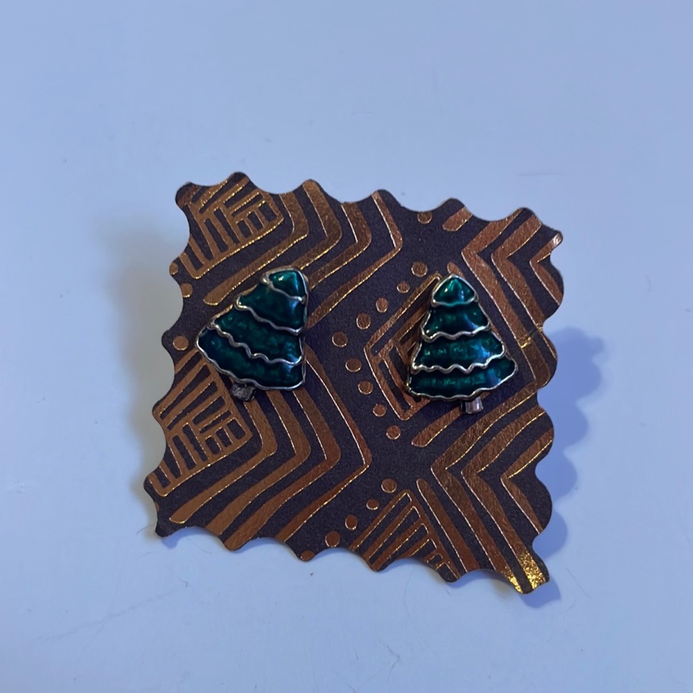 Christmas Tree Earrings